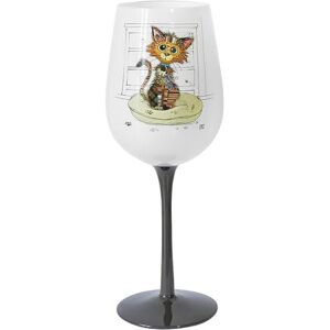 Lesser & Pavey Bug Art Kimba Kitten Wine Glass for Home, Kitchen, Restaurant & Parties Lovely Wine Glassware for Drinks Lovely Gift for Women, Men, Wedding & Christmas Lesser & Pavey Bug Art Kimba Kitten Wine Glass for Home, Kitchen, Restaurant & Parties Lovely Wine Glassware for Drinks Lovely Gift for Women, Men, Wedding & Christmas