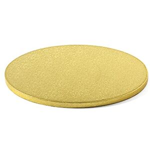 Decora 0931705 Gold Round CAKEBOARD CM 34X1,2 H Decora 0931705 Gold Round CAKEBOARD CM 34X1,2 H