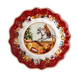 Villeroy & Boch 14-8332-3600 Pastry Plate, Porcelain, Red Villeroy & Boch 14-8332-3600 Pastry Plate, Porcelain, Red