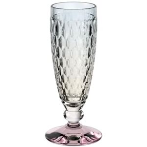 Villeroy & Boch Boston Pearl Champagne Glass Pearlescent Colour, Dishwasher-Safe, Glass for Champagne or Sparkling Wine, Prosecco, Champagne Flute, Champagne & Crystal Villeroy & Boch Boston Pearl Champagne Glass Pearlescent Colour, Dishwasher-Safe, Glass for Champagne or Sparkling Wine, Prosecco, Champagne Flute, Champagne & Crystal