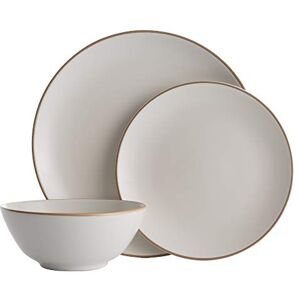Mason Cash Classic Collection Cream Stoneware 12 Piece Dinner Set Mason Cash Classic Collection Cream Stoneware 12 Piece Dinner Set