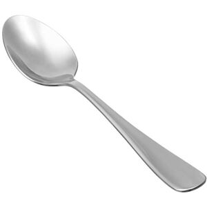 Amazon Basics Stainless Steel Table Spoon Set - Elegant Rounded Handle - Dishwasher Safe Amazon Basics Stainless Steel Table Spoon Set - Elegant Rounded Handle - Dishwasher Safe