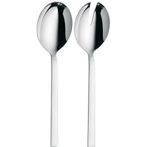 WMF Lyric Cromargan Protect Salad Servers, Silver, Set of 2 WMF Lyric Cromargan Protect Salad Servers, Silver, Set of 2