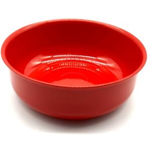 Kimmel Red Reusable Plastic Bowl - Miska Kimmel Red Reusable Plastic Bowl - Miska