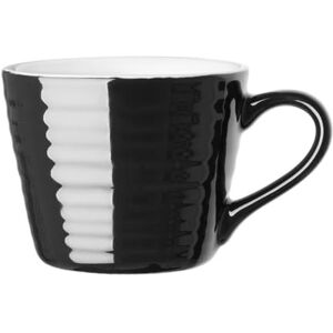 Olympia Cafe Aroma Mugs Black, 230ml (6 Pack) Coffee Cups Microwave, Oven and Dishwasher Safe CU960 Olympia Cafe Aroma Mugs Black, 230ml (6 Pack) Coffee Cups Microwave, Oven and Dishwasher Safe CU960