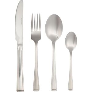 Salter COMBO-8305A Elegance Buxton 48 Piece Cutlery Set for 12 People, Tableware Set Including Forks, Knives, Teaspoons and Tablespoons, Dishwasher Safe, Stainless Steel, 15 Year Guarantee Salter COMBO-8305A Elegance Buxton 48 Piece Cutlery Set for 12 People, Tableware Set Including Forks, Knives, Teaspoons and Tablespoons, Dishwasher Safe, Stainless Steel, 15 Year Guarantee