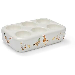 Cooksmart British Designed Ceramic Egg Holder Egg Holder Storage Tray For All Egg Sizes Egg Storage For All Types Of Kitchens Buttercup Farm Cooksmart British Designed Ceramic Egg Holder Egg Holder Storage Tray For All Egg Sizes Egg Storage For All Types Of Kitchens Buttercup Farm