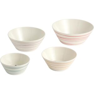 Royal Doulton 1815 Christmas Stacking Bowl Mixed Pattern Set of 4 Royal Doulton 1815 Christmas Stacking Bowl Mixed Pattern Set of 4