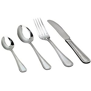 Genware NEV-DS-BD Dessert Spoon, Bead Pattern (Pack of 12) Genware NEV-DS-BD Dessert Spoon, Bead Pattern (Pack of 12)