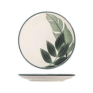 H&H Set 12 Piatti Frutta Maranta cm 19 H&H Set 12 Piatti Frutta Maranta cm 19