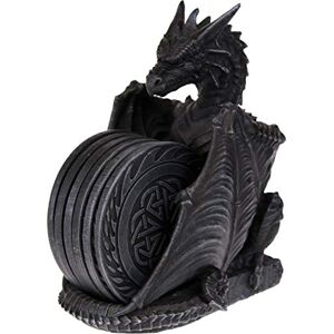 Nemesis Now Dragons Lair Coaster Set Coaster 22cm Black Nemesis Now Dragons Lair Coaster Set Coaster 22cm Black