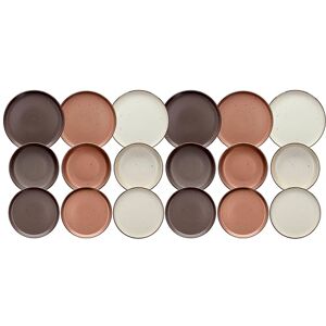 Tognana Megeve 18-Piece Dinner Set for 6 People, Stoneware, Multicolour Tognana Megeve 18-Piece Dinner Set for 6 People, Stoneware, Multicolour