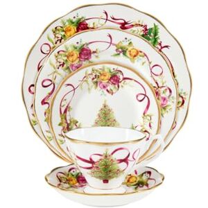 Royal Albert OCR Xmas Tree Dinnerware Set 5PCS Royal Albert OCR Xmas Tree Dinnerware Set 5PCS