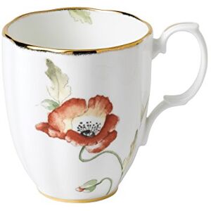 Royal Albert 100 Years 40017580 1970 Poppy Mug 0.4L/14.1floz White, Bone China, 0.4ltr Royal Albert 100 Years 40017580 1970 Poppy Mug 0.4L/14.1floz White, Bone China, 0.4ltr