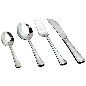 Genware NEV-TS-HL Table Spoon, Harley Pattern (Pack of 12) Genware NEV-TS-HL Table Spoon, Harley Pattern (Pack of 12)