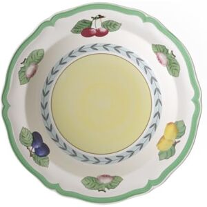 Villeroy & Boch French Garden Fleurence Salad Bowl, Premium Porcelain, White/Multicoloured Villeroy & Boch French Garden Fleurence Salad Bowl, Premium Porcelain, White/Multicoloured
