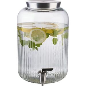 APS 10855 Beverage Dispenser, 7 Litres, Glass Container, Stainless Steel Tap, Diameter 20 cm, Height 30.5 cm APS 10855 Beverage Dispenser, 7 Litres, Glass Container, Stainless Steel Tap, Diameter 20 cm, Height 30.5 cm