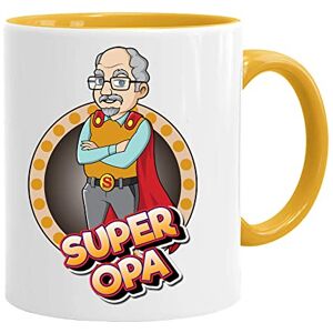 Acen Merchandise Grandpa Mug/Mug Super Grandpa Beautiful and Funny Coffee Mug as a Gift Idea for Grandad Ceramic 350 ml Gift Idea Acen Merchandise Grandpa Mug/Mug Super Grandpa Beautiful and Funny Coffee Mug as a Gift Idea for Grandad Ceramic 350 ml Gift Idea