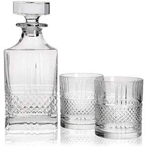Maxwell & Williams Verona Three Piece Whiskey Set - Clear Maxwell & Williams Verona Three Piece Whiskey Set - Clear