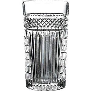 Libbey 20-28-107 Radiant Highball Cooler Glass, 470ml Capacity, Pack of 4, Transparent Libbey 20-28-107 Radiant Highball Cooler Glass, 470ml Capacity, Pack of 4, Transparent