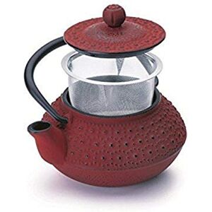 IBILI Cast Iron Hanoi Teapot, 0.3 Litres, Enamel Interior, Induction Safe IBILI Cast Iron Hanoi Teapot, 0.3 Litres, Enamel Interior, Induction Safe