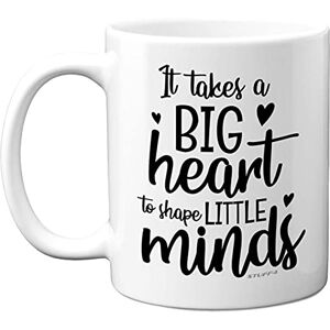 Stuff4 Thank You Teacher Mug, Big Hearts Shape Little Minds, Gift for Best Friend, Mum or Dad 11oz Ceramic Mugs Dishwasher Safe, Leaving Gifts for Men Women Expertly Made in The UK Stuff4 Thank You Teacher Mug, Big Hearts Shape Little Minds, Gift for Best Friend, Mum or Dad 11oz Ceramic Mugs Dishwasher Safe, Leaving Gifts for Men Women Expertly Made in The UK