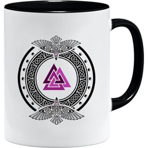 Jungle Mug Nordic Viking Mug Gift Idea for Old Men Dad Grandpa Coffee Mug Viking Motif Skull Beer Mug Thors Hammer (VIKING033) Jungle Mug Nordic Viking Mug Gift Idea for Old Men Dad Grandpa Coffee Mug Viking Motif Skull Beer Mug Thors Hammer (VIKING033)