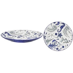 The Leonardo Collection Sea Life Sea Life Plate 10.5" Stoneware for Home Kitchen Durable & Reusable Dinnerware for Everyday Use Decorative Tableware Serving Plate Gift for Women and Men The Leonardo Collection Sea Life Sea Life Plate 10.5" Stoneware for Home Kitchen Durable & Reusable Dinnerware for Everyday Use Decorative Tableware Serving Plate Gift for Women and Men