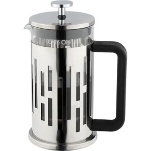 Café Olé Graphico Cafetière, French Press coffee maker, stainless steel mesh filter, robust glass body with geometric design, 350ml (3 cup, 1 mug) Café Olé Graphico Cafetière, French Press coffee maker, stainless steel mesh filter, robust glass body with geometric design, 350ml (3 cup, 1 mug)