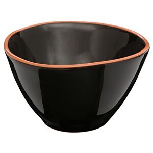 Premier Housewares Calisto Glazed Terracotta Cereal Bowl, Black Premier Housewares Calisto Glazed Terracotta Cereal Bowl, Black