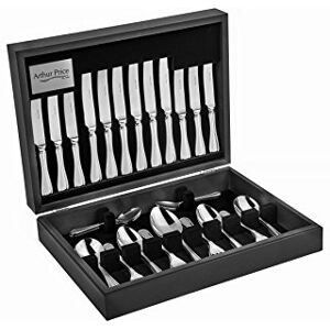 Arthur Price Every Day 44-Piece Britannia 6-Person Canteen, Stainless Steel, Silver, 46 x 29.5 x 10 cm Arthur Price Every Day 44-Piece Britannia 6-Person Canteen, Stainless Steel, Silver, 46 x 29.5 x 10 cm