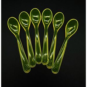 Kimmel 21-000-3311-1 Egg Spoons/Children's Spoons Large Pack of 6 Plastic Yellow Transparent Kimmel 21-000-3311-1 Egg Spoons/Children's Spoons Large Pack of 6 Plastic Yellow Transparent