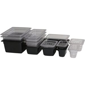 Genware NEV-PCB13-100 Polycarbonate Pan, 100 mm, Black (Pack of 6) Genware NEV-PCB13-100 Polycarbonate Pan, 100 mm, Black (Pack of 6)