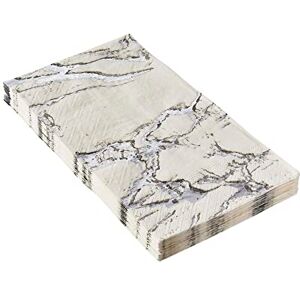 Silver Spoons Elegant Marble Disposable Napkins Pack Includes 18 Wedding Napkins Party Disposable Perfect for Dessert Classic Dinner for Upscale Events Christmas for Holiday Meal Guest Towels Silver Silver Spoons Elegant Marble Disposable Napkins Pack Includes 18 Wedding Napkins Party Disposable Perfect for Dessert Classic Dinner for Upscale Events Christmas for Holiday Meal Guest Towels Silver