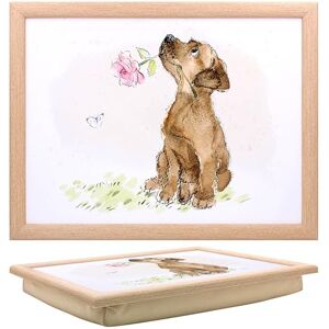 The Leonardo Collection Paper Shed Design Dog with Rose Laptray With Bean Bag for Serving Dishes Lovely Lap Trays for Eating on Lap for Dinner or Breatfast Newly Designed Food Trays for Lap The Leonardo Collection Paper Shed Design Dog with Rose Laptray With Bean Bag for Serving Dishes Lovely Lap Trays for Eating on Lap for Dinner or Breatfast Newly Designed Food Trays for Lap