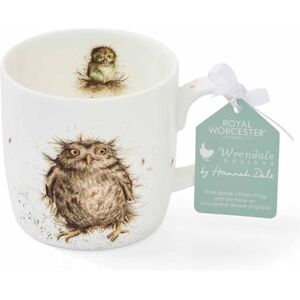 Royal Worcester Portmeirion Home & Gifts MMKD5629-XS Wrendale What a Hoot Mug, Ceramic, Multi-Colour, 8.5 x 12 x 8 cm Royal Worcester Portmeirion Home & Gifts MMKD5629-XS Wrendale What a Hoot Mug, Ceramic, Multi-Colour, 8.5 x 12 x 8 cm