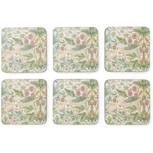 Pimpernel Spode Strawberry Thief Coasters Set of 6 Pimpernel Spode Strawberry Thief Coasters Set of 6
