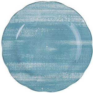 Villa d'Este Home Tivoli Turquoise Porcelain Dinner Plate - Dinner Plate Villa d'Este Home Tivoli Turquoise Porcelain Dinner Plate - Dinner Plate