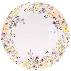 Queens By Churchill Wildflower Bloom Dinner Plate 26cm Pack of 6 Queens By Churchill Wildflower Bloom Dinner Plate 26cm Pack of 6
