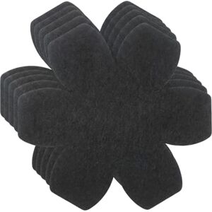Carehabi Pan Protector, Pan Protector, Stacking Protection, Set of 5, 38 cm, 3 mm, Felt Pan Separators for Kitchen Cabinet, Storage, Black Carehabi Pan Protector, Pan Protector, Stacking Protection, Set of 5, 38 cm, 3 mm, Felt Pan Separators for Kitchen Cabinet, Storage, Black