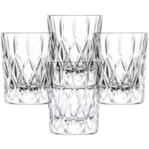 Schott Zwiesel Shot Glasses Age (Set of 4), Modern Shot Glass with Relief, Dishwasher-Safe Crystal Glasses (Art. no. 124298) Schott Zwiesel Shot Glasses Age (Set of 4), Modern Shot Glass with Relief, Dishwasher-Safe Crystal Glasses (Art. no. 124298)