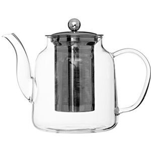 Premier Housewares High Borosilicate Teapot, 1000ml, with Strainer,,,, 14 x 17 x 13 cm Premier Housewares High Borosilicate Teapot, 1000ml, with Strainer,,,, 14 x 17 x 13 cm