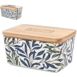 The Leonardo Collection Wm. Morris Willow Bough Stoneware Willow Bough Butter Dish for Kitchen & Home Dishwasher Safe Butter Dish for Keep Butter Fresh BPA-Free Butterdish for Butter Storage The Leonardo Collection Wm. Morris Willow Bough Stoneware Willow Bough Butter Dish for Kitchen & Home Dishwasher Safe Butter Dish for Keep Butter Fresh BPA-Free Butterdish for Butter Storage