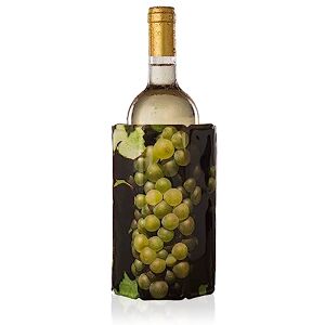 Vacu Vin Rapid Ice Wine Cooler - White - Chills wine quickly - Compact Vacu Vin Rapid Ice Wine Cooler - White - Chills wine quickly - Compact