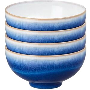 Denby Blue Haze Rice Bowls Set of 4 Dishwasher Microwave Safe Crockery Ceramic Stoneware Tableware Denby Blue Haze Rice Bowls Set of 4 Dishwasher Microwave Safe Crockery Ceramic Stoneware Tableware