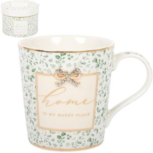 Lesser & Pavey Madelaine by Hearts Design Home is My Happy Place Fine China Mug for Home & Kitchen Newly Designed Mugs for Tea & Coffee Lovely Cup for Mens Gifts & Birthday Gifts for Women Lesser & Pavey Madelaine by Hearts Design Home is My Happy Place Fine China Mug for Home & Kitchen Newly Designed Mugs for Tea & Coffee Lovely Cup for Mens Gifts & Birthday Gifts for Women