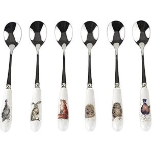 Royal Worcester Wrendale by Tea Spoons S/6 Royal Worcester Wrendale by Tea Spoons S/6