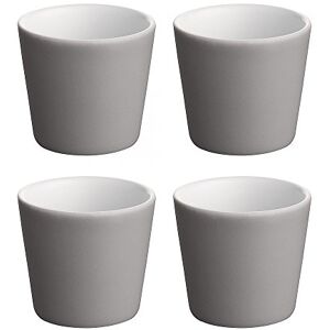 Alessi Tonale Mocha Cup, Dark Grey, Set of 4 Pieces Alessi Tonale Mocha Cup, Dark Grey, Set of 4 Pieces