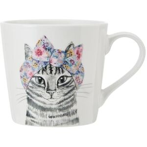 MIKASA TipperleyHill Fine China Mug, Cat Print Mug for Coffee and Tea, China Coffee Cup, 380ml, Cat Themed Collection, Ideal for Gifting MIKASA TipperleyHill Fine China Mug, Cat Print Mug for Coffee and Tea, China Coffee Cup, 380ml, Cat Themed Collection, Ideal for Gifting