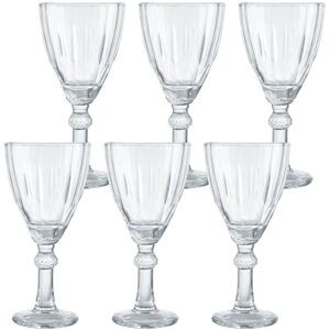 ASelected 6 CPS Crystal Glass,Red Wine Glasses Set of 6,Crystal Wine Glasses 280 ml,Goblets Stemware Glass Set for Home Bar, Kitchen, Restaurants Cocktail Wedding Party,Gift Box Included ASelected 6 CPS Crystal Glass,Red Wine Glasses Set of 6,Crystal Wine Glasses 280 ml,Goblets Stemware Glass Set for Home Bar, Kitchen, Restaurants Cocktail Wedding Party,Gift Box Included